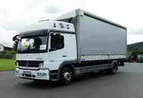 =MB Atego 1224 steht im September 2017 in Buttlar zur Entladung