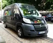 =Citroen Jumper vom Maler MAINDOK steht im Juni 2017 in Fulda