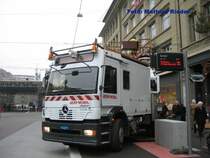 MB Ateco Trumwagen der SVB  BERNMOBIL  am 20.12.2007