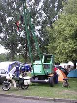 Dieses Fallbeil oder auch T170 genannt war beim Bulldogtreffen in Markleeberg zu sehen. Davor steht auch noch ein VoPo Motorad.