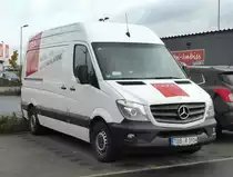 =MB Sprinter der Firma  rauch  steht im Oktober 2017 in Petersberg