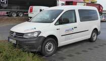 =VW Caddy der Firma  Janssen  abgestellt im Oktober 2017 in Petersberg