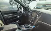 Dodge Durango (Interieur), gesehen im Parkplatz des Hungaroring am 01.10.2017.