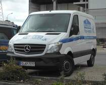 MB Sprinter der Firma KLÜBER steht im Oktober 2017 in Petersberg