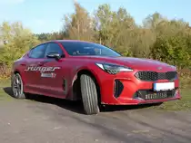 Kia Stinger aufgenommen am 01.11.2017