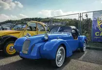 Burton Kit-car auf dem Basis des Citroen 2CV. Foto: 01.10.2017, Hungaroring Classic.
