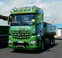 =MB Arocs steht beim Country-, Trucker- und Streetfoodfestival Fulda im Juli 2017