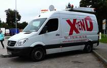 =MB Sprinter von XTEND steht auf einem Rastplatz an der A7 im 09/2017