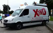 =MB Sprinter von XTEND steht auf einem Rastplatz an der A7 im 09/2017