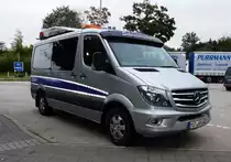 =MB Sprinter von MST-Service für Schwertransporte steht auf einem Rastplatz an der A7 im 09/2017