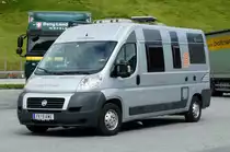 =Globescout-Wohnmobil rastet am San Bernhardino im September 2017