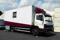 =MB 1320 eines Schaustellers steht beim Country-, Trucker- und Streetfoodfestival Fulda im Juli 2017