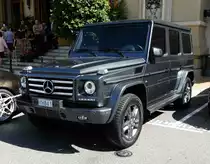 =MB G steht am Casino von Monaco im September 2017