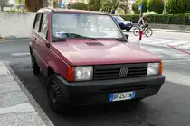 =Fiat Panda steht im September 2017 in San Bartolomeo/I