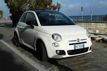 =Fiat 500 steht im September 2017 in San Bartolomeo/I