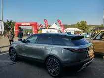 Land Rover Range Rover Velar (Rückansicht), aufgenommen auf der Hungaroring Classics am 01.10.2017.