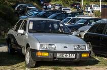 Ford Sierra im Parkplatz des Hungaroring am 01.10.2017.