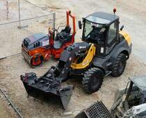 MeCalac-Radlader, gesehen im September 2017 in Menton/F