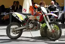 =KTM, gesehen in Dolceacqua/I in 09/2017