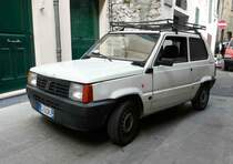 =Fiat Panda, gesehen in Dolceacqua/I im September 2017