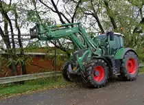 Fendt Vario 722 am 12.11.17 in Kleinostheim 