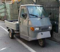 =Piaggio Ape 50 steht im September 2017 in San Bartolomeo/I