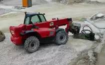 =Manitou-Teleskoplader, gesehen im September 2017 in Menton/F