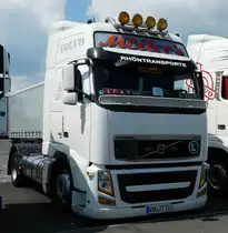 =Volvo FH von  Möller`s Transporte  steht beim Country-, Trucker- und Streetfoodfestival Fulda im Juli 2017