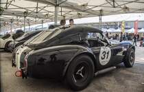 Rückansicht: Shelby American Cobra, fotografiert auf der Hungaroring Classics am 01.10.2017.