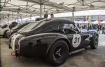 Rückansicht: Shelby American Cobra, fotografiert auf der Hungaroring Classics am 01.10.2017.