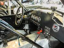 Shelby American Cobra (Interieur), fotografiert auf der Hungaroring Classics am 01.10.2017.