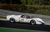 Chevron B16 aus 1970. Aufnahme: Hungaroring Classic am 01.10.2017.