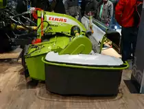 Claas Disco 3600 FC Frontmähwerk am 18.11.17 auf der Agritechnica in Hannover