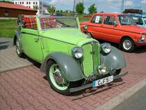 DKW F8 Cabrio beim Oldtimertreffen in Auerbach Rebesgr�n