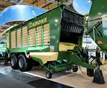 Krone MX 370 GO Ladewagen am 18.11.17 auf der Agritechnica in Hannover