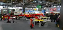 Pöttinger Kreiselschwader am 18.11.17 auf der Agritechnica in Hannover