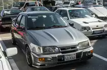 Getunter Ford Sierra auf der Hungaroring Classic am 01.10.2017.