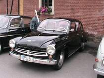 Wartburg 311,hier noch mit dem alten Grill, beim Oldtimertreffen am Bahnhof Steinbach/Erzg.