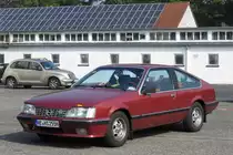 Opel Monza auf dem Oldtimertreffen am Bikertreff Krefeld, 24.9.17
