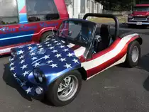 Ein Buggy auf dem Oldtimertreffen am Bikertreff Krefeld, 24.9.17