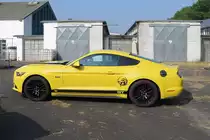 Ford Mustang auf dem Oldtimertreffen am Bikertreff Krefeld, 24.9.17