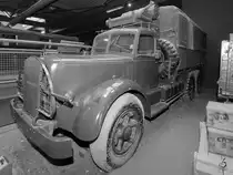 General Sir Montgomery´s zweites  Wohnmobil  ist ein italienisches Beutefahrzeug auf einem Mack-NR-Fahrgestell. (IWM Duxford, September 2013)