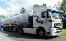 =Volvo FH Tank-Sattelzug der Spedition  Solidaris  rastet an der A7 im September 2017