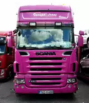 =Scania R 480-Sattelzugmaschine von  Varupa trans  aus Bosnien-Herzegowina rastet an der A7 im September 2017