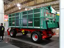 Knies Transportwagen am 18.11.17 auf der Agritechnica in Hannover