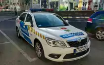 Skoda Octavia RS der Autobahnpolizei Ungarn, gesehen am, 10.26.2017