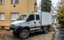 Iveco Reparaturwagen von e-on, gesehen am 16.11.2017.