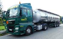 =MAN-Tanksattelzug der Spedition RINNEN rastet an der A7 im September 2017