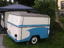 Diese Art von Kofferanhnger liefen frher hinter den Bussen wie z.B. dem H6B. Gesehen beim Treffen in Jhstadt/OT Steinbach