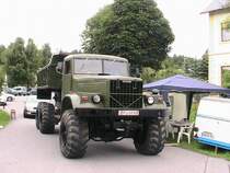 Kras 256 Muldenkipper mit Ballonreifen beim Treffen in J�hstadt/OT Steinbach